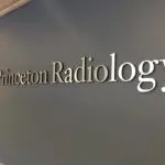 A sign that says princeton radiology